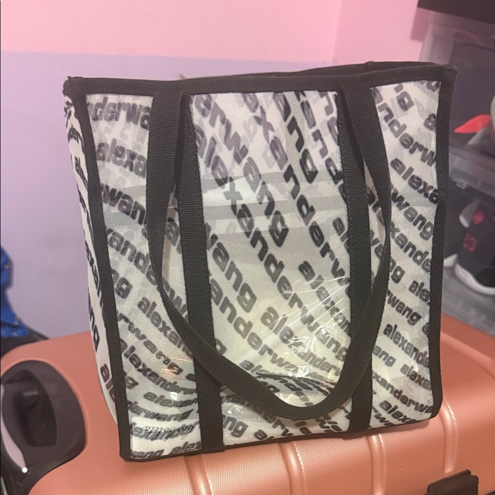 Alexander Wang Black and White Tote Bag